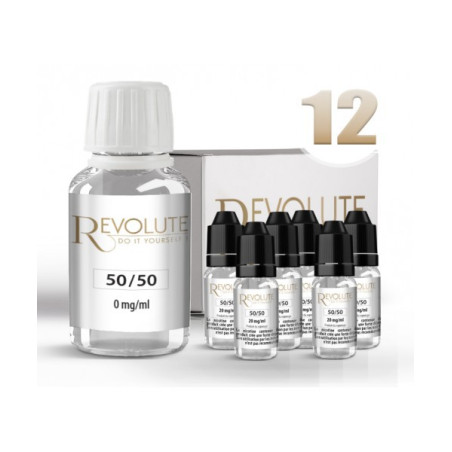 Pack DIY 12mg 50/50 Revolute