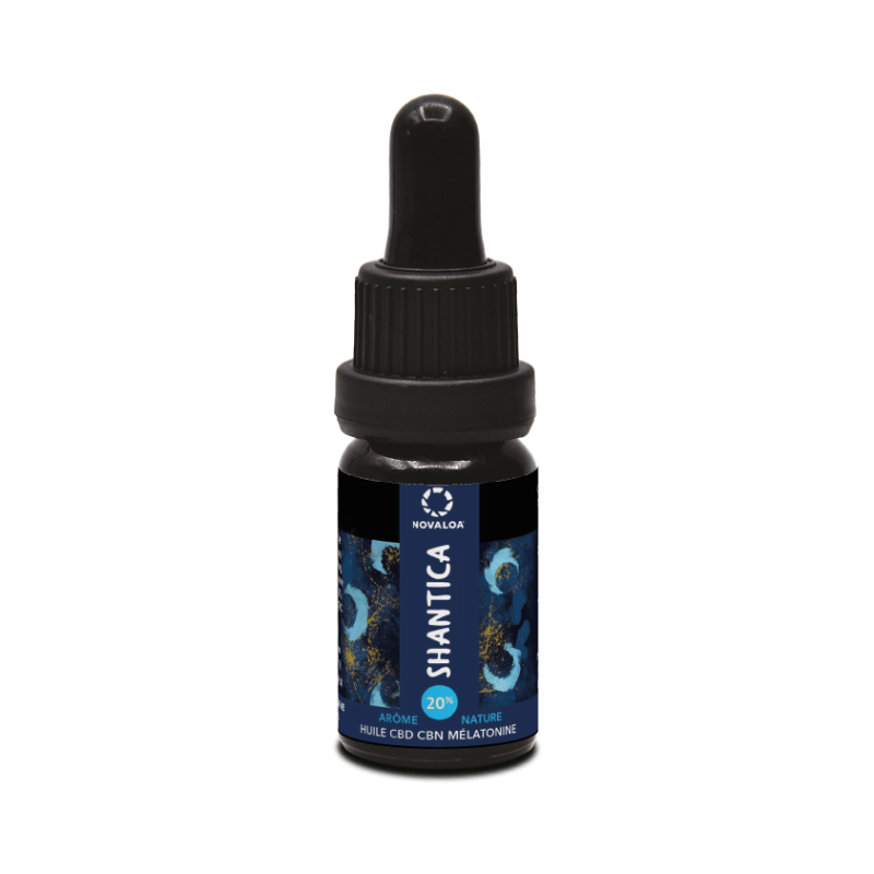 Huile Sommeil  CBD+CBN+Melato 20% - CBDVAP Novaloa - Egovap Magasin de CBD Toulouse