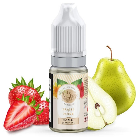 Fraise Poire - Sels 20mg - Le Petit Verger