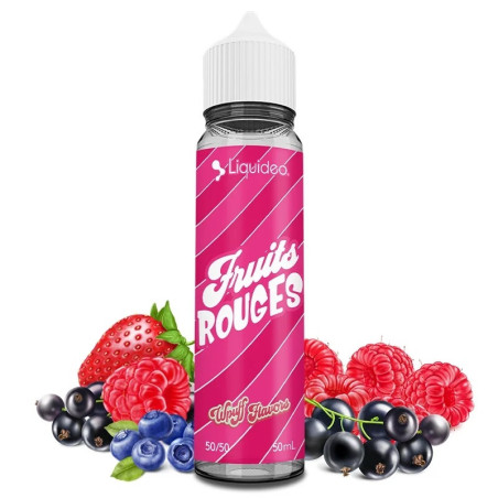 Fruits rouges Wpuff Liquideo 50ml