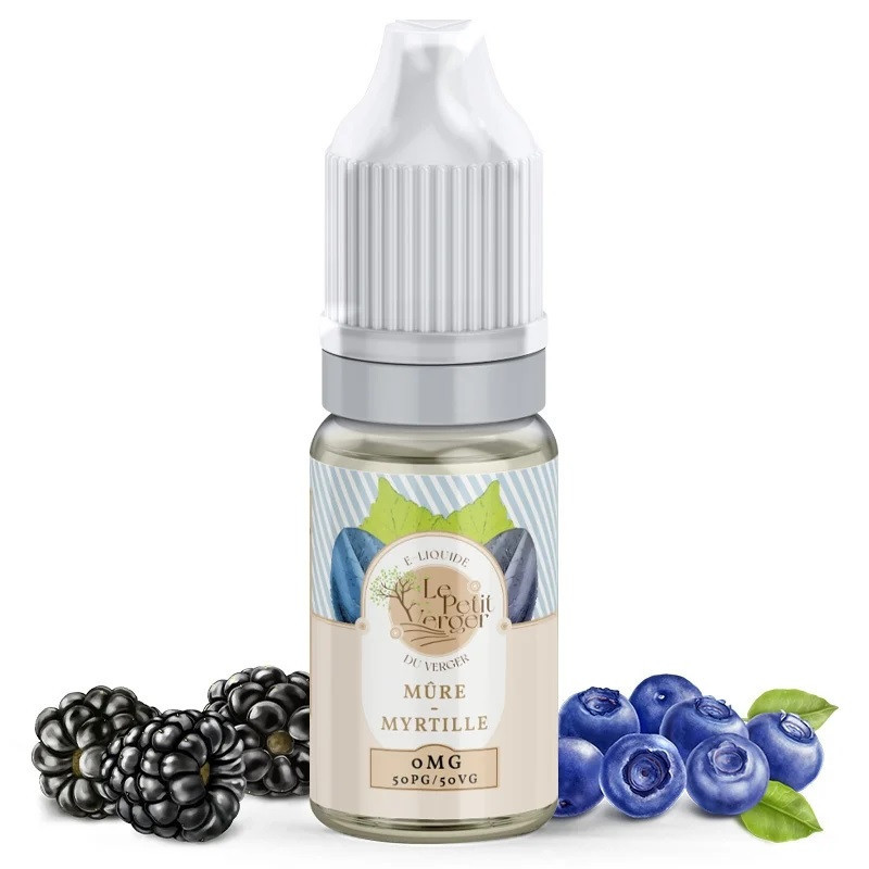 Mûre Myrtille 10ml Le Petit Verger