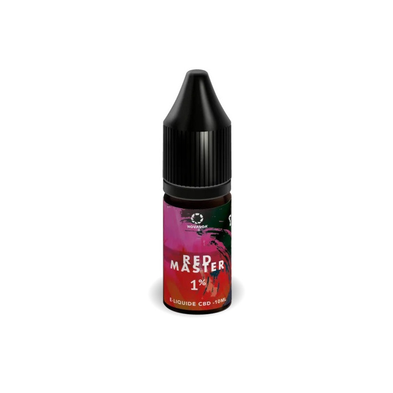 E-liquide CBD Fruits rouges Red Master CBD 100mg Novaloa - magasin de CBD proche de Toulouse.