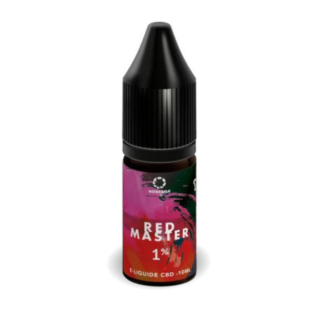 E-liquide CBD Fruits rouges Red Master CBD 100mg Novaloa - magasin de CBD proche de Toulouse.