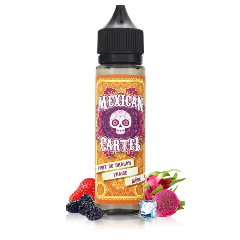 Fruit du dragon fraise mure - Mexican Cartel - 50ml