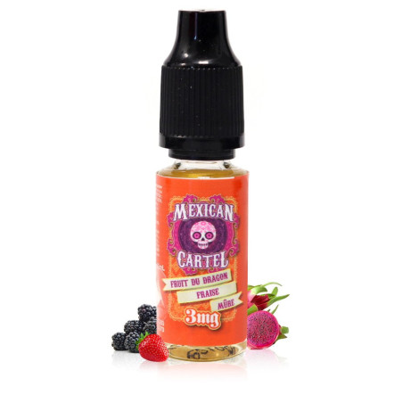 Fruit du dragon fraise mure - Mexican Cartel - 10ml