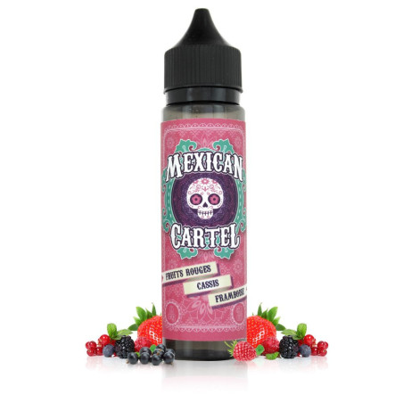 Fruits rouges cassis framboise - Mexican Cartel - 50ml