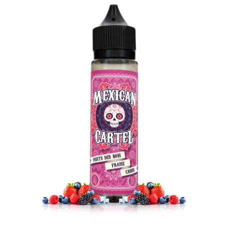 Fruits des bois fraise cassis - Mexican Cartel - 50ml