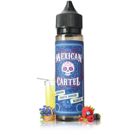 Limonade fruits rouges bleuets - Mexican Cartel - 50ml