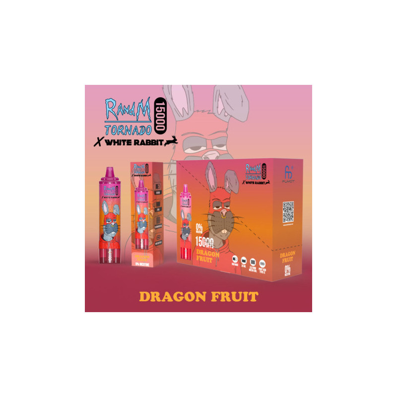 Puff Tornado 15000 (15K) Dragon Fruit Toulouse