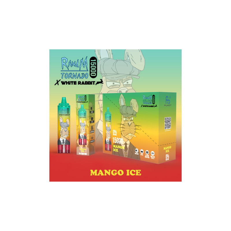 Puff Tornado 15000 (15K) Mango Ice toulouse